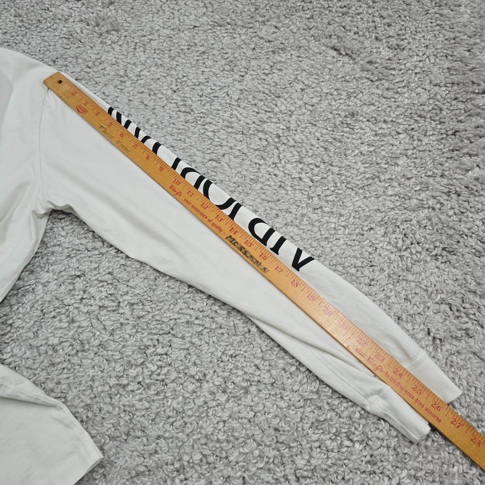 Nike Jordan Mens Jumpman Long Sleeve Shirt White Large‎ Basketball Streetwear - Picture 9 of 10